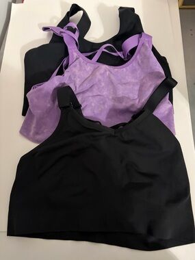 Cacique by Lane Bryant Womens set of three sports bras